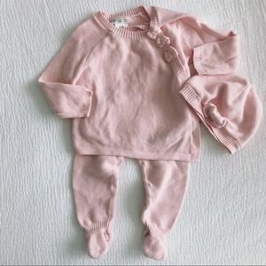 Max studio knit baby outfit